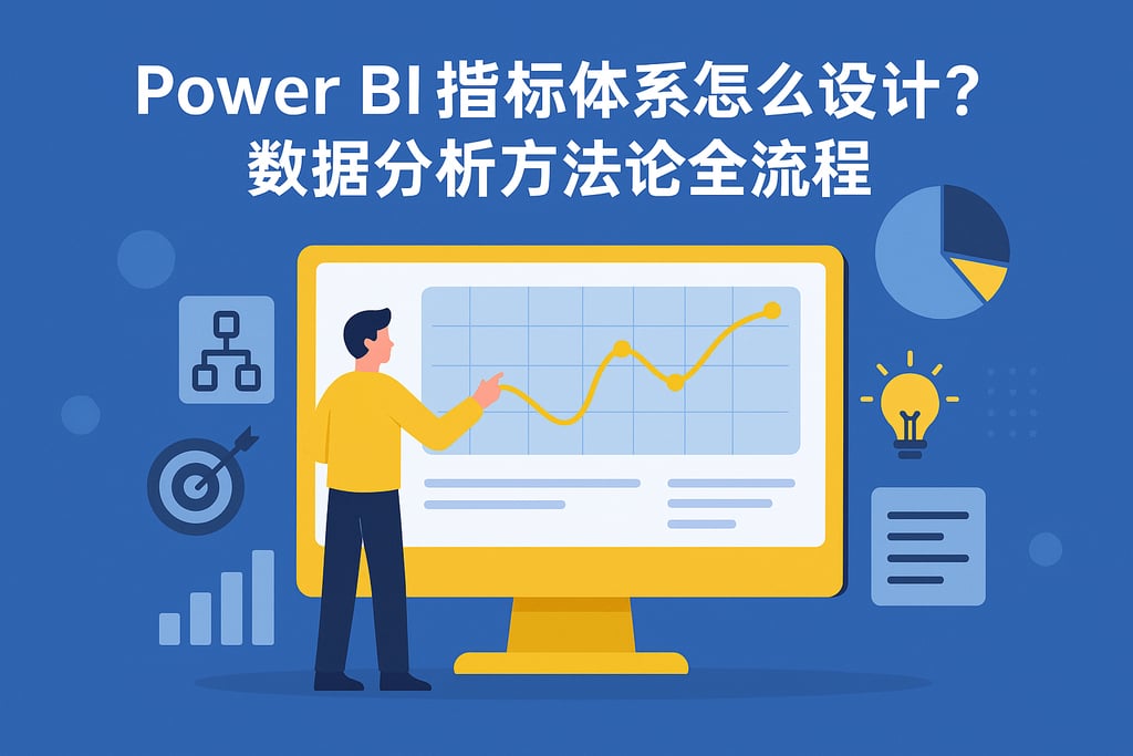 Power BI指标体系怎么设计？数据分析方法论全流程